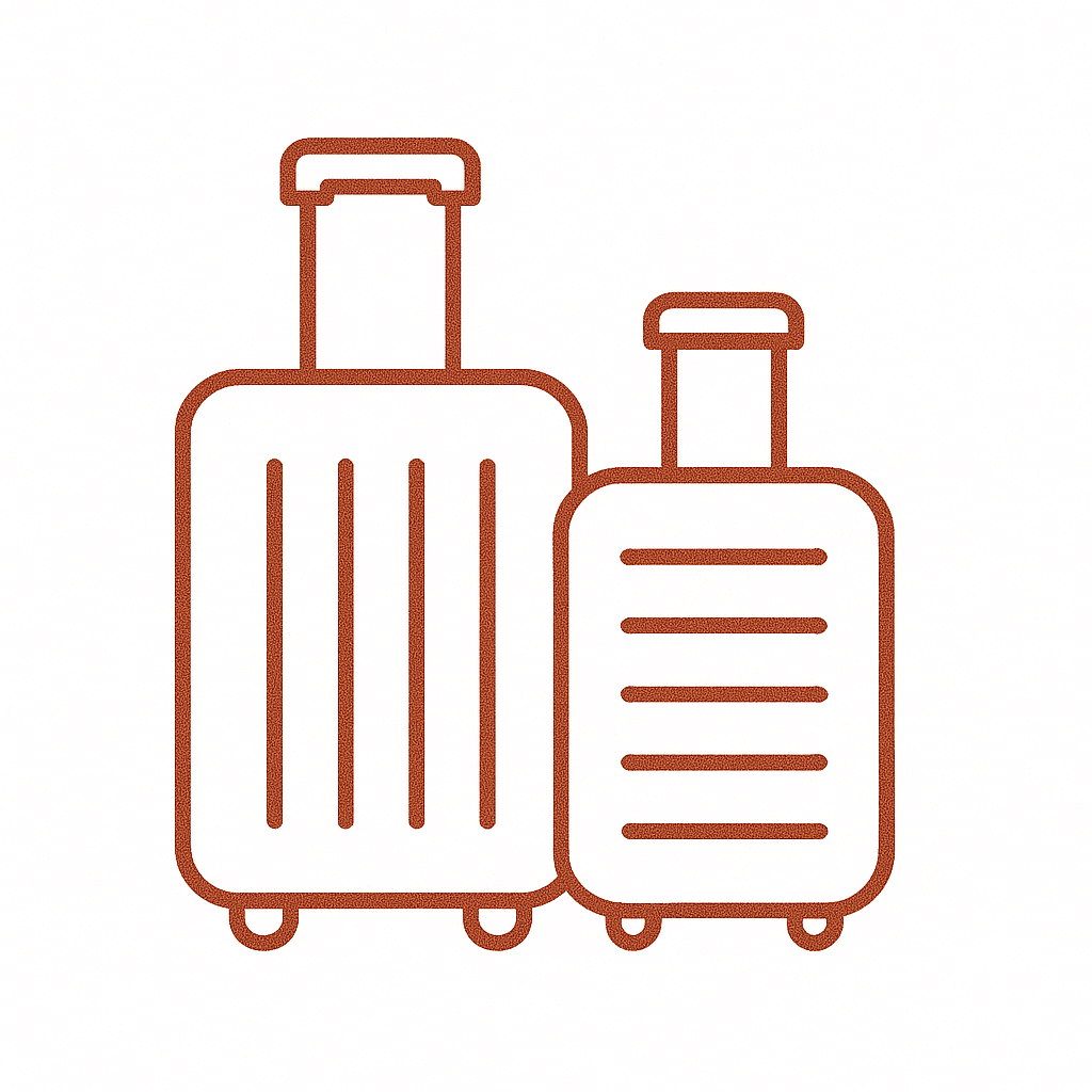 walizki do kalkulatora turystycznego